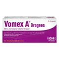 Vomex A Dragees 50 mg Überzogene Tabletten Inhalt: 10 St