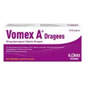 Vomex A Dragees, 10 St. Tabletten