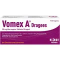 VOMEX A Dragees 50 mg überzogene Tabletten 10 St. PZN 11612657