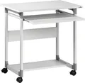 Durable Computer-Wagen mit Rollen, höhenverstellbar Höhen-Bereich: 550 bis 630 mm (B x T) 750 mm x 534 mm Grau SYSTEM 75 FH 379610