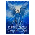 Engel Elfen Zauberwälder (Tischkalender 2026 DIN A5 hoch) CALVENDO Monatskalender von Ulrich Allgaier - www.ullision.com/ Calvendo / Calvendo / Kalend