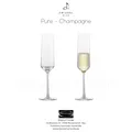 Zwiesel Glas Pure - Set 2 Flöten Champagner H Cm 25,2 - Händler