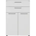 GERMANIA Aktenschrank GW-Agenda opt. mit Schublade, Maße 80x120 cm, Made in Germany grau