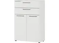 Aktenschrank Agenda, 3 OH, 2 Schubladen, B 800 x T 400 x H 1200, lichtgrau