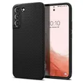 Spigen Liquid Air Hülle für Galaxy S22, Mattschwarz