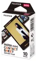 Fujifilm Instax MINI Contact Sheet Film Schwarz
