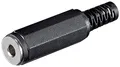 Wentronic KS 35 K 3,5 mm schwarz Aderverbinder – Verbinder Fäden (schwarz)