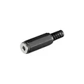 Klinkenkupplung 3,5mm Stereo, Kunststoff