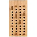 We Do Wood - Scoreboard Garderobe klein, vertikal, Eiche natur