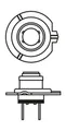 1 987 301 137 BOSCH Glühlampe, Fernscheinwerfer für ABARTH,ALFA ROMEO,ALPINA,AUD