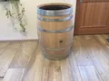 Regentonne Holzfaß Wasserfaß 235L gebraucht Weinfaß Eichenfaß Regenfaß Gartenfaß