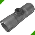 60mm Hosenrohr Gewindeanschluss Gewinde M18 x 1,5 Reparatursatz Lambdasonde Rohr Abgasanlage Rohrstück Reparatustück Sonde Klemmstück Sondenanschluss Auspuff