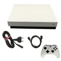 Xbox One X 1TB Konsole 1787 Hyperspace Edition Weiss + Kabel + Controller Weiss