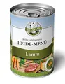 Bellfor Heide-Menü Hundenassfutter mit frischem Lammfleisch – 400 g. Getreidefreies Nassfutter für Hunde ohne Soja, Zucker sowie ohne synthetische Farb-, Konservierungs- und Aromastoffe.