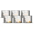 MjAMjAM - Premium Nassfutter für Katzen - saftiges Huhn an leckeren Möhrchen, 6er Pack (6 x 200 g), getreidefrei mit extra viel Fleisch