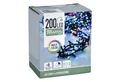 Spetebo LED-Lichterkette LED Lichterkette mit 8 Leuchtfunktionen, 200-flammig, Weihnachts Beleuchtung mit Speicherchip