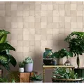 Marburg Fototapete Tile, glatt, matt, moderne Tapete für Wohnzimmer Schlafzimmer Küche beige
