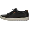 ECCO Damen Schnürschuhe Sportliche Schnürer Leder schwarz 40