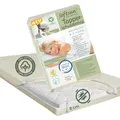 Softsan Encasing für Boxspring Topper aus Bio Baumwolle | bis 8 cm Höhe | Anti Milben Schutzbezug | Weltneuheit | Viele Größen (90 x 200 x 8 cm)