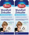2x Abtei Wundheil Zinksalbe 75ml Salbe Mit Zink Zur Wundheilung - Antibakteriell
