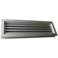 Häusler Lüftungsgitter LG-4010 DORAA Lamellengitter Alu 435 x 135 mm Zuluftgitter