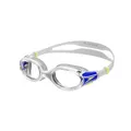 Speedo Unisex Kinder Biofuse 2.0 Schwimmbrille | Patentierte einfache Anpassung | Anti-Beschlag | Wasserdicht | Verbesserte Passform | Verbesserter Komfort Clear/True Cobalt/Clear Lens One Size