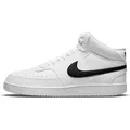 Nike Court Vision Sneaker Herren in white-black-white, Größe 47