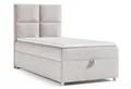 Best For Home Trinity K2 Boxspringbett Single Mit Matratze, Topper und Bettkasten | 100x200 Einzelbett | Polsterbett - Bonellfederkern - Lieferung an die Bordsteinkante