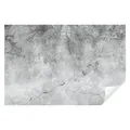 Wallarena Fototapete Blätter Beton Pflanzen Vintage Abstrakt Tapete Wohnzimmer Schlafzimmer, Glatt, botanisch, Tapete inklusive Kleister Vliestapete Motivtapete Wandtapete 4.16 m x 2.54 m