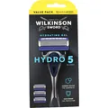 Wilkinson SET Sword Men Hydro5 Skin Protection Regular maszynka do golenia z wymiennymi ostrzami (WPS036)