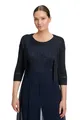 Vera Mont Damen Strickbolero ohne Verschluss XXXL, Dark Blue/Dark Blue