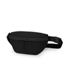 Kapten & Son Chest Bag Sveg All Black | Unisex | Minimalistische funktionale 1L Crossbody Bag | Für Fashion Lover, ideal für Reisen | Vegan & Wasserabweisend | Praktische Innenfächer für Organisation