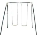 Schaukel Double Swing in Weiß/Anthrazit
