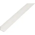 Winkelprofil gleichschenklig Kunststoff 10 mm x 10 mm x 1.000 mm Weiß