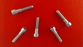 5X M8x40 Zylinderschrauben mit Innensechskant DIN 912 Edelstahl A2