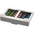 CupboardstoreTM, Joseph Joseph, Modell Unterregal-kaffeepad-schublade, Kaffeepad-organizer, Einfach Zu Installieren, Platzsparend, Für 30 Kaffeepads, Farbe Grau