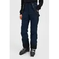 North Bend Skihose NBHildi W W-PRO 10.000 mit wasserdichter Beschichtung Skihose mit Träger blau 40