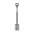 Fiskars Gärtnerspaten Ergonomic rund, Schaufel, Spaten, Stahl, 125 cm, 1066710