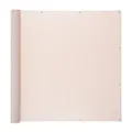 Ventanara® Balkonverkleidung Sichtschutz PVC Balkonumspannung Zaun Verkleidung Blende Windschutz Folie 300 x 75 cm Beige