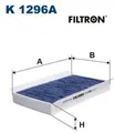 FILTRON K1296A Filter für Innenraumluft Innenraumfilter Filter Innenraum