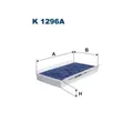 1x Filter, Innenraumluft FILTRON K 1296A passend für JAGUAR LAND ROVER