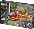 Revell Airbus Helicopters EC135 AIR-GLACIERS - 1:72 - Montagesatz - Drehflügler - EC135 AIR-GLACIERS - Passagierflugzeug - Kunststoff (04986)