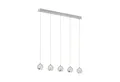 Lucande Hängeleuchte Hayley, 5 x 5 W LED, warmweiß
