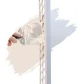 Profilexxl - Pvc Abschlussprofil, Abschlussleiste, Kantenschutz 2,5m Weiß, Putzschienen Aus Hart Pvc, Für Innen- & Außenputz - 40 X 14mm