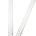 ProfileXXL PVC Abschlussprofil 2,5m x 40mm x 14mm, Abschlussleiste, Kantenschutz Weiß Putzschienen aus hart PVC, für Innen- & Außenputz