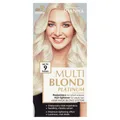Joanna Multi Blond Platinum Aufheller für Gesamte Haar - Hellt das Haar um 9 Töne auf - Kühler Farbton - Schützt das Haar Während der Behandlung
