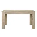 [en.casa] Esstisch Nora Esszimmertisch für 6 Personen Küchentisch 140 x 90 x 77 cm Eiche hell