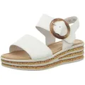 Gabor Keilsandalette weiß 37 EU (4 UK)