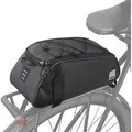 LuxusKollektion Fahrrad-Gepäckträger Fahrradtasche Satteltasche Gepäckträger Rucksack 7L