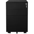 Rollcontainer   ¦ schwarz ¦ Maße (cm): B: 39 H: 60